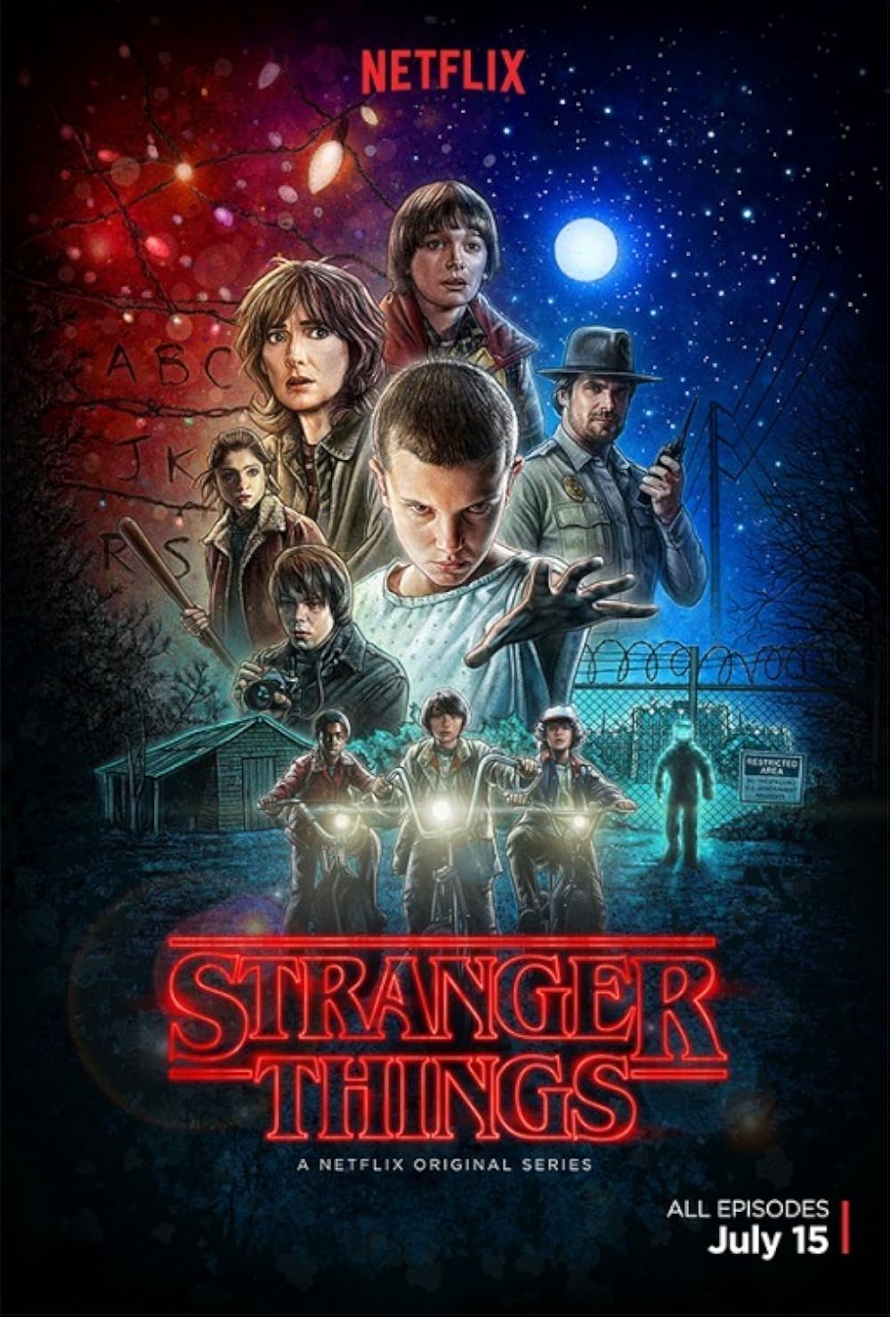 Affiche de Stranger Things